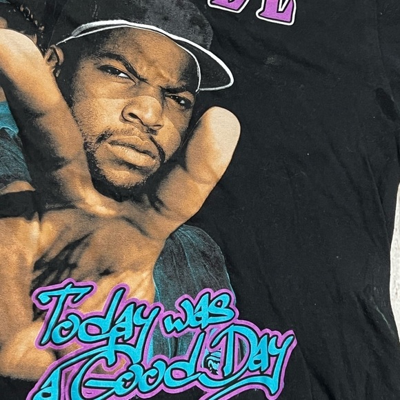 Ice Cube Today Is a Good Day Rap Music Tee Top Shirt - Picture 4 of 5